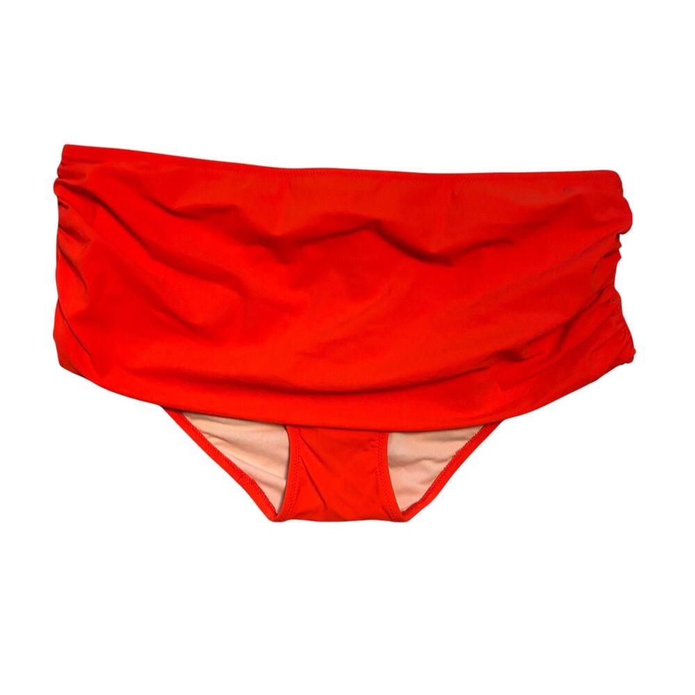 Profile by Gottex Orange Swim Bikini Bottom Women's Size 14 Stretch NEW